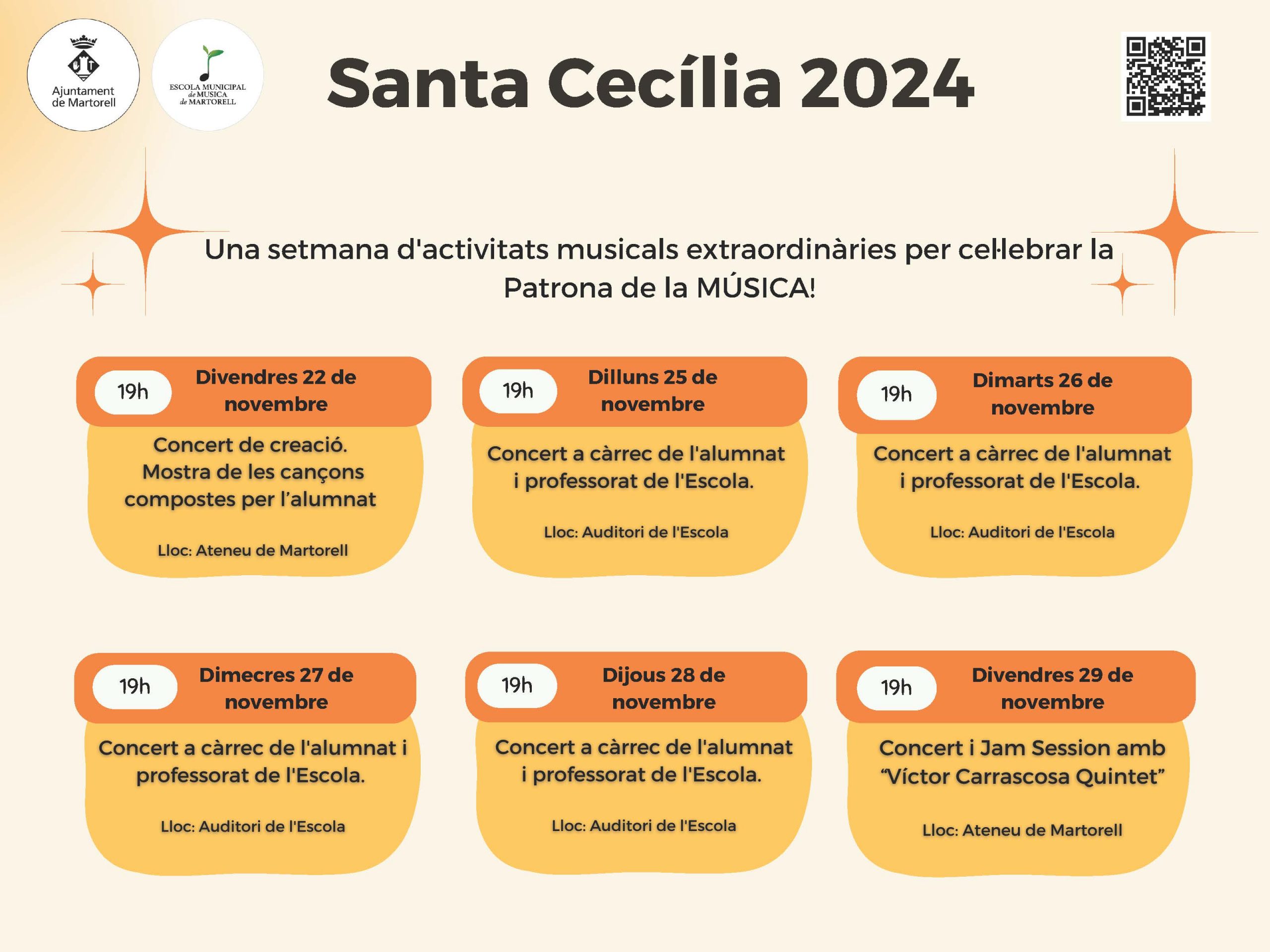 Setmana extraordinària · Santa Cecília 2024