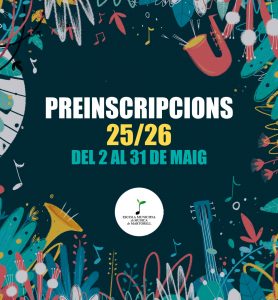 Preinscripció 25-26