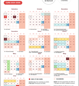Comencem el curs 2025 – 2026